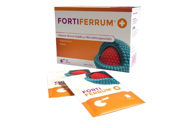 FORTIFERRUM®+ — Hierro Liposomado en sobres