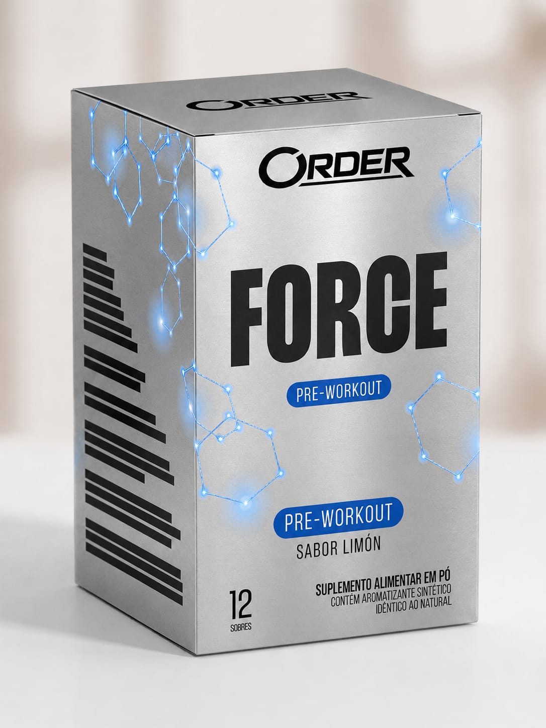 Caja de FORCE Pre-Workout sabor limón