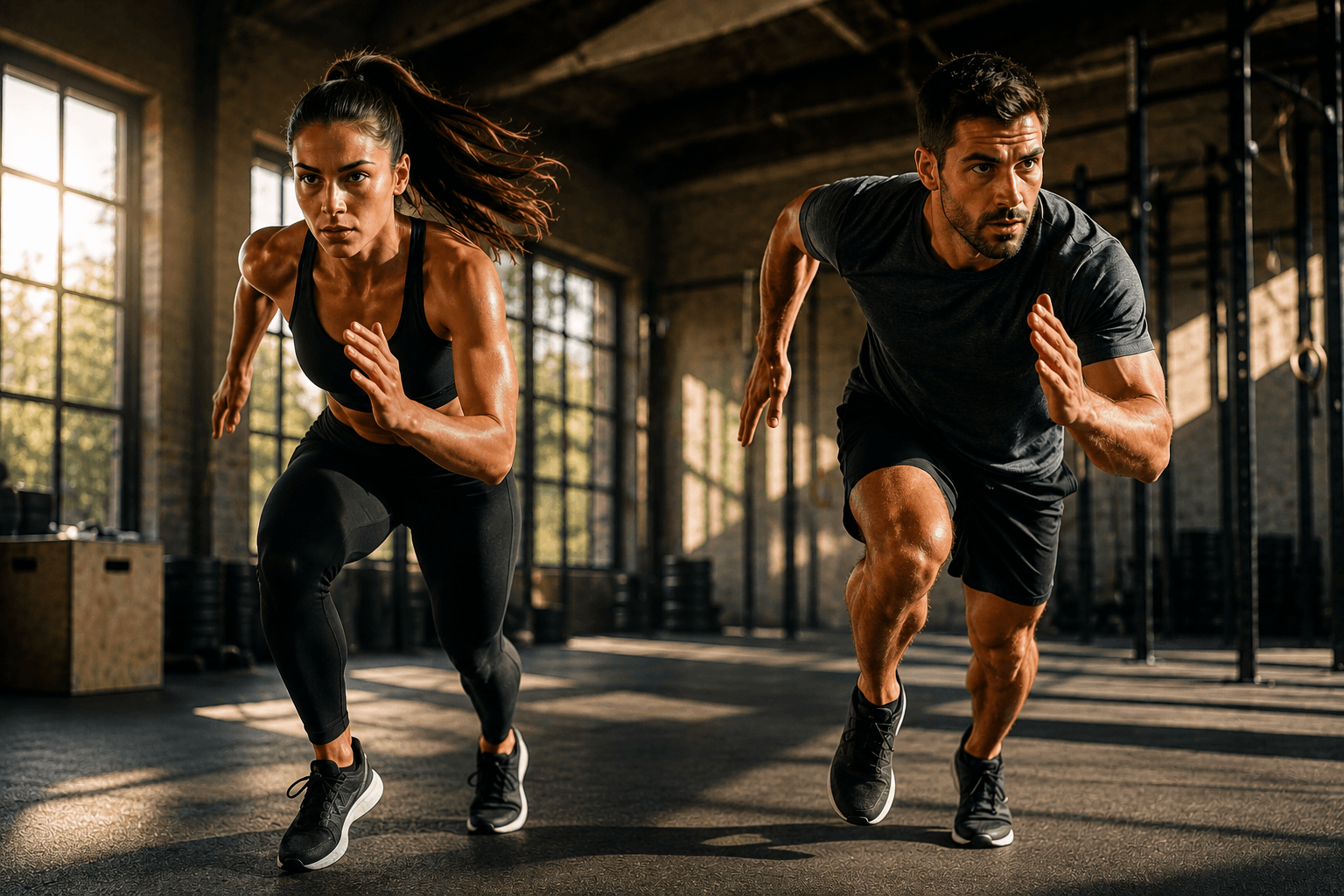 Persona entrenando — ENERGY Cafeína